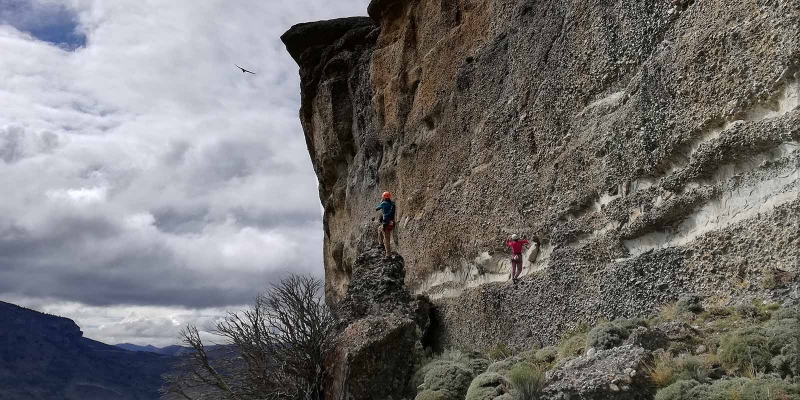 Climbing Laguna Sofia Condor